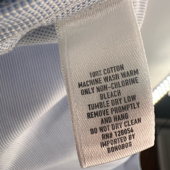 EUC Bonobos Small Check Daily Grind Dress Shirt - Picture 8 of 9